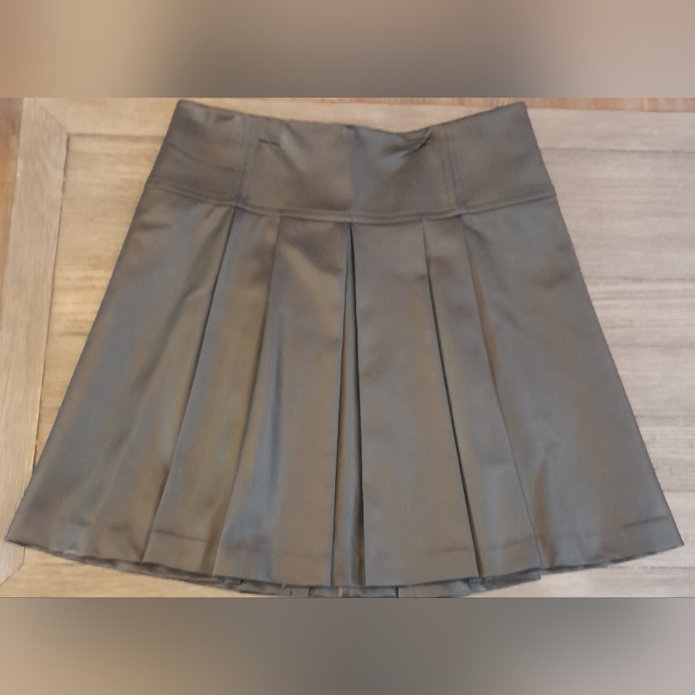 Michael Kors faux leather skirt. Size 14, black.